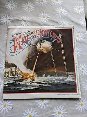 Jeff Wayne's WAR OF THE WORLDS 1978 UK PRESS CBS 2 X VINYL & PROG ROCK  LP CB252 • £20