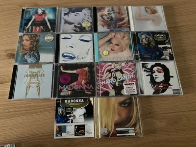 £29.99 • Buy Madonna CD JOB LOT Music True Blue Erotica MDNA Immaculate Collection GHV2