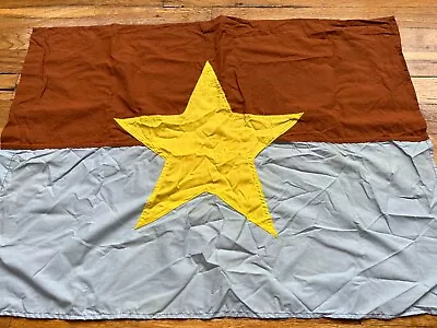 1 FLAG  1 VC Vietcong Flag   RED FLAG W YELLOW  NVA FLAG  VIET CONG  • $34