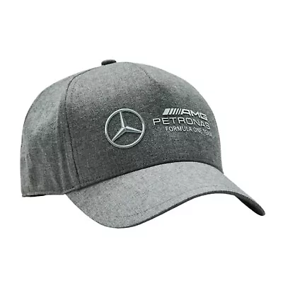 Mercedes AMG Petronas F1 Racer Cap | Adult | Grey | 2023 • £20