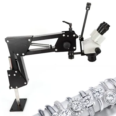 Micro Inlaid Mirror Multi-directional Micro-setting Stereo Microscope Jewelry US • $295