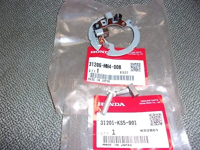 HONDA Genuine OEM Starter Motor Brush Set 31206-MN4-008 NEW Mitsuba ATV Street • $46.42