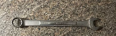 Vintage Craftsman 20 Mm Combination Wrench Usa- Nice!! • £24.10