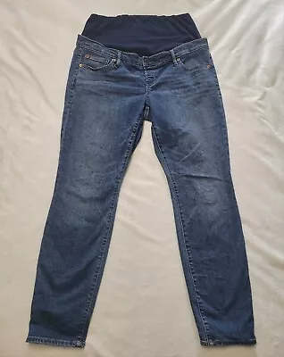 Women's Gap Maternity True Skinny Blue Jeans Size 31/ 12 Short • $8