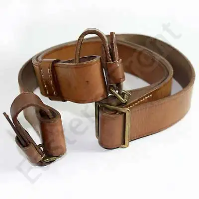 Original Genuine Leather Mosin-Nagant Rifle Carrying Sling Marked • $39.98