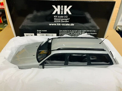 $85.90 • Buy KK Scale Models Volkswagen VW Passat B3 Estate VR6 Silver 1/18 Scale DieCast NIB