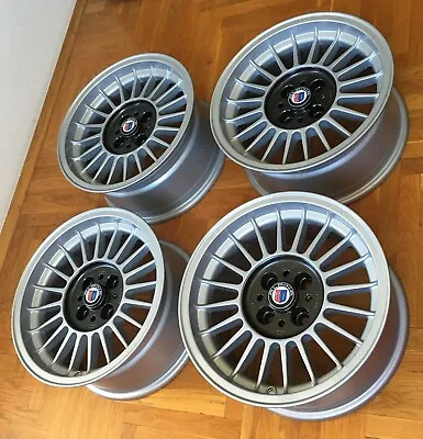 OZ Alpina Look 15  Classic Wheels RARE EURO BMW E21 E30 E10 2002 Tii 325iS C1 B6 • $1799