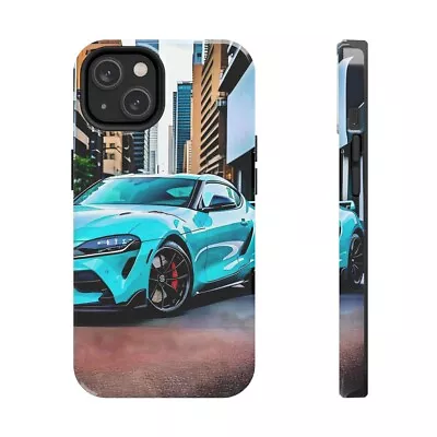 Animated Need For Speed Toyota Supra Rev2 - Tough IPhone Case 12 13 14 Models • $24.99