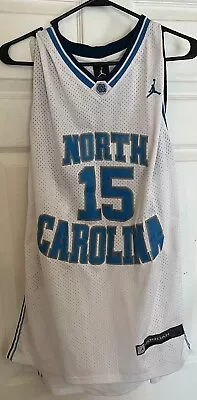 Men’s XXL 54 White UNC Tar Heels North Carolina Vince Carter Jersey L XL READ • $33.33