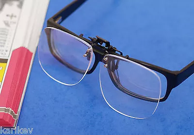 £8.90 • Buy Clip On Flip Up Magnifying Glasses Spectacles Hobby Craft Models X1.5 X2.0 X2.5