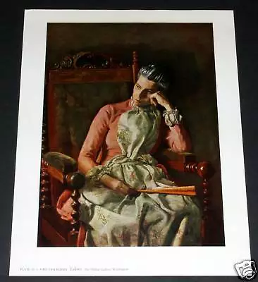 Old Art Portfolio Print  Miss Van Buren  By Eakins! • $18.99