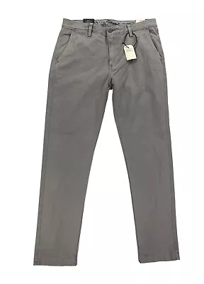 NEW Levi's Strauss XX Chino Slim Taper Fit Stretch Flat Front Pants Steel Grey • $37.99