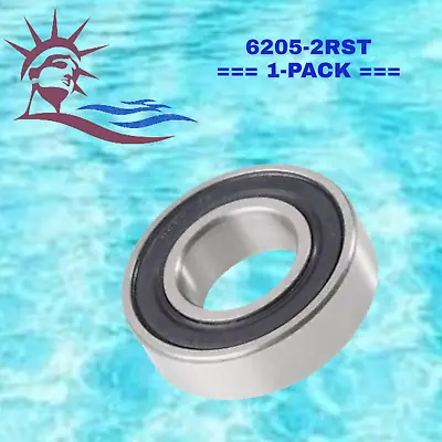 6205-2RST WJB Radial Ball Bearing W/2 Trash Guard Seals: (R36B2-R51A10) • $30.85