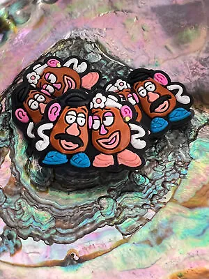 (1)-  Mr. & Mrs. Potato Head Focal Bead • $1.25