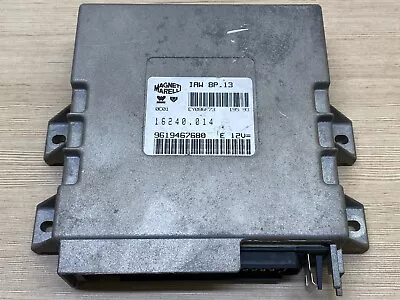 Peugeot Citroen Engine Control Module Unit Ecu Iaw8p 13 16240 014 9619467680 • $75.24