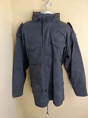 £39.95 • Buy Us Army Style M65 Field Jacket XL Navy With Liner Jacket