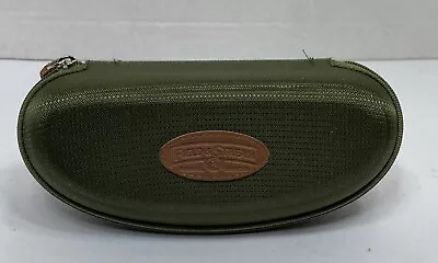 Field & Stream Sunglasses Eye Glass Zipper HARD Clamshell Case Green • $12