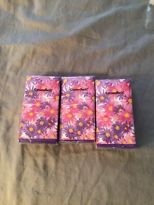 Gesundheit Pocket Facial Tissues New Daisies On Pink Background New • $11