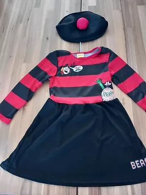 Rubies Beano Minnie The Minx Fancy Dress Costume 5-6 Years • £5