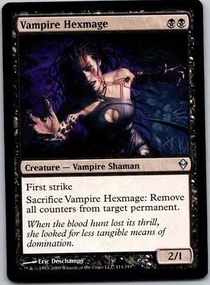 Magic The Gathering Vampire Hexmage Zendikar MTG Free Shipping! • $1.79