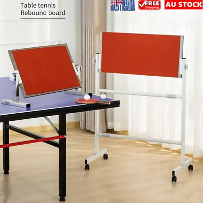 Table Tennis Rebound Board Pingpong Rebounder With Stand Self Training • $134.63