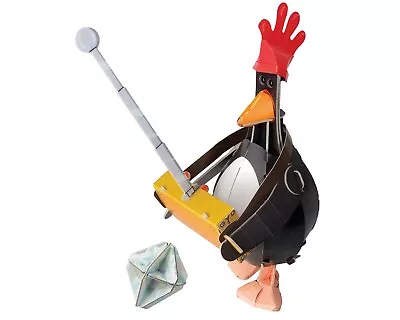 Wallace & Gromit Feathers McGraw 'Build Your Own' - Cardboard Toy • £14.99