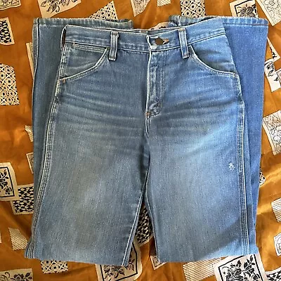 Vintage 1960’s Wrangler Blue Bell Denim Jeans Cowboy Levi’s Lee USA 27/32 Studen • $225