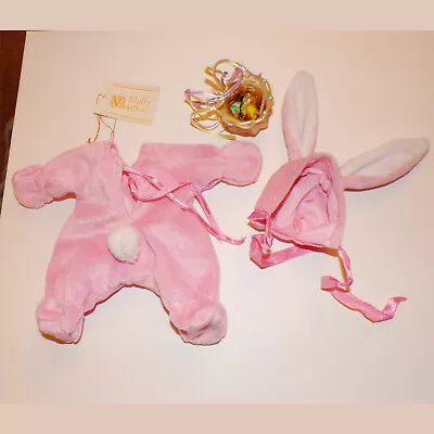 Muffy Vanderbear 1990 Easter Rabbit Bunny Outfit Complete • $9