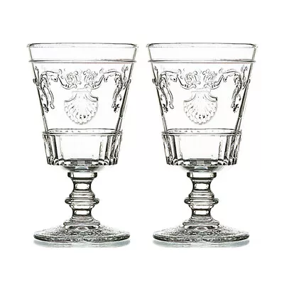 La Rochere Versailles Stemmed Glass Set Of 2 360ml Glassware Made In France • £20.55