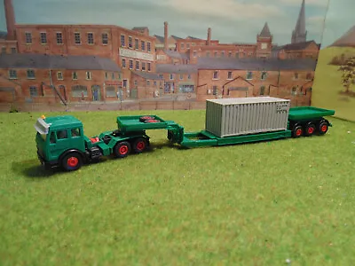 £6.99 • Buy Superb Used Kit Built  Tractor Unit With Container Load Trailer Ho But Usable Oo