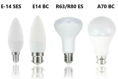 E14 B22 R63 R80 E27 A70 Led Candle Bulbs Pear 4.5/6/9/12/16/18w Warm & Day Light • £5.49