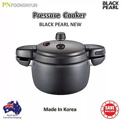 $160.95 • Buy Korean PN Portable Rice Pressure Cooker Pot Gas Stove Top Cooking Black Pearl 