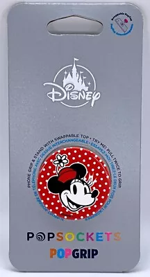 Disney Parks Minnie Mouse IPhone PopSocket Pop Grip Stand For Phone • $14.99