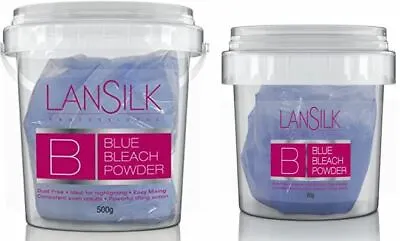 Lansilk Professional Dust Free Blue Bleach Powder Ideal For Highlighting  • £4.99