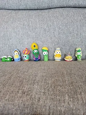 Veggie Tales Christmas Nativity Wise Men Mary Joseph Sheep & More Lot Of 8  • $17.99