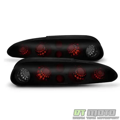 Black Smoke 1993-2002 Chevy Camaro SS Sport Tail Lights Brake Lamps Left+Right • $78.99