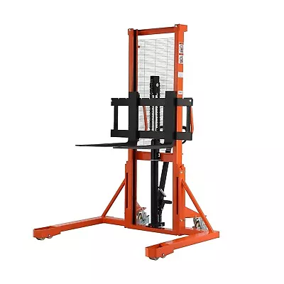 Tory Carrier 2200lbs Manual Stacker With Straddle Legs And Adjt. Forks  63  Lift • $2205