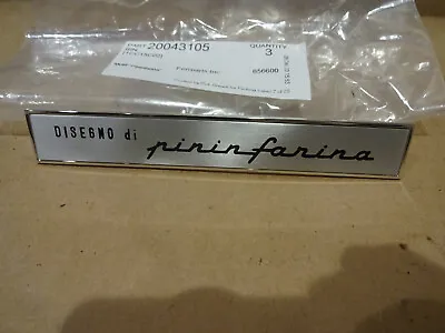 Ferrari 208246275288308 Many Others- Pininfarina Emblem/Motif P/N 20043105 • $75