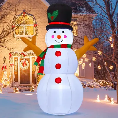 5 FT Christmas Snowman Inflatable Decoration Blow Up Snowman Outdoor Christmas  • $29.76