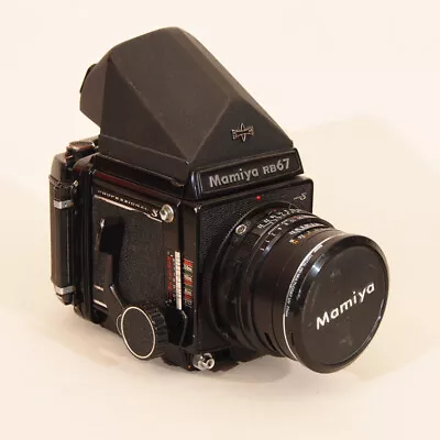 Mamiya Rb67 Pro S W/127mm F/3.8 Sekor C And Standard Prism -New Seals- • $500