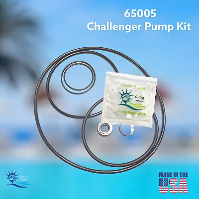 Challenger Pool Pump O-ring Kit By Pooltek USA 65005 Fits  Pentair & Pac-Fab  • $17.44