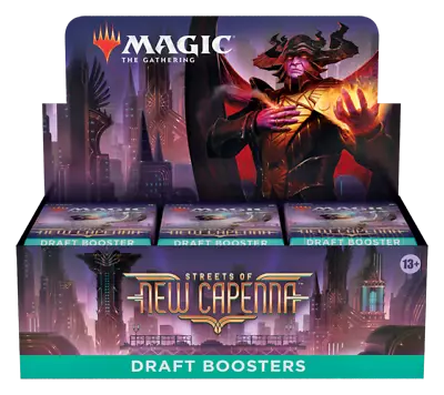 MTG Streets Of New Capenna- Draft Booster Box (x6) Case *SEALED* • $455