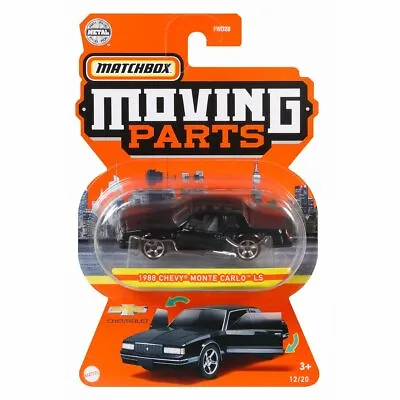 Matchbox Moving Parts No. 12/20 - 1988 Chevy Monte Carlo LS 1:64 Scale • £8.99