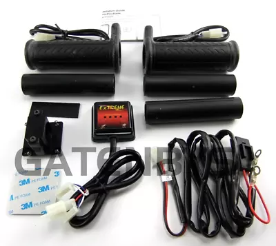 New 7/8  AND 1  Motorcycle Handlebar HEATED Grips Warm Hot Hands 12V For Yamaha • $39.15