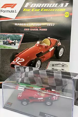 Maserati 250F (1957) Juan Manuel Fangio Diecast 1:43 F1 Collection Brand New • $59.99