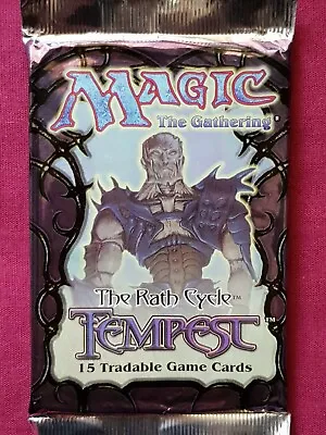 Magic The Gathering TEMPEST New Sealed Booster Pack MTG • $199.95