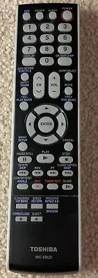 $12.99 • Buy Toshiba Remote WC-SBU2 For A TV DVD VCR Combo Tested Works