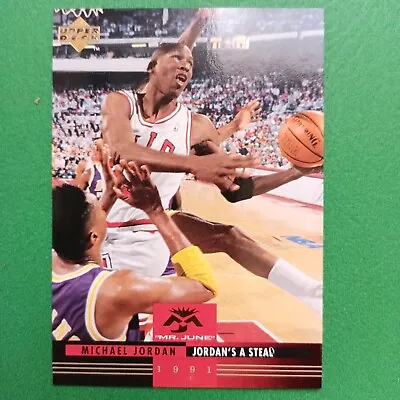 Michael Jordan 1993-94 Upper Deck #166 Mr. June Spanish Version  • $7.23