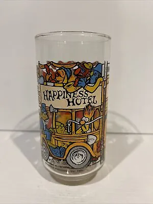 Vintage 1981 The Great Muppet Caper Happiness Hotel Collector's Glass McDonald's • $9.95