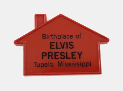 Vintage Tupelo Mississippi Fridge Magnet. Birthplace Of Elvis Presley. 2.5x1.5  • $9.94